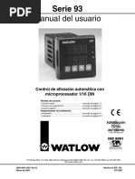 Manual Do Controlador WATLOW 93