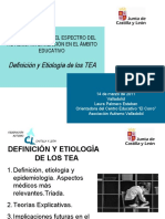 TEA - Definición - Etiología y Epidemiología - Laura Palmero