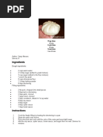 Siopao Asado Recipe