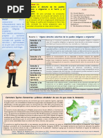 14 - 5° Grado - Analizamos El Derecho de Los Pueblos Indígenas U Originarios A La Tierra y Al Territorio