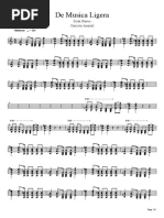 Soda Stereo - de Música Ligera 2nd Guitar Sheet (Ver 9 by Fmgt500shelby)