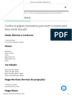 5 Exame para Faixa VERDE - Projeto Budô Judô