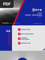 Tesol Training: Acadsoc