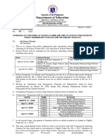 Dist Memo 01 S. 2020 SCHEDULE OF CHECKING OF SCHOOL YEAR END FORMS