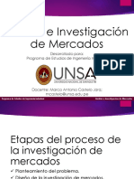 061 Investigación de Mercados Diseño de La Investigación Cualitativa