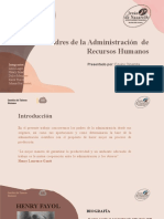 Padres de La Administración de Recursos Humanos