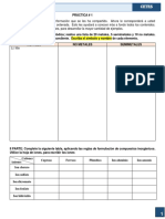 Practica - 1 - Nomenclatura Quimica