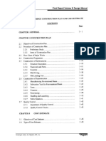 Bridge Construction Plan and Cost Estimate