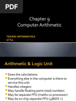 Computer Arithmetic: Teknik Informatika Stta