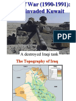 A Destroyed Iraqi Tank