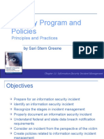 Security Program and Policies