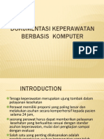 Perkembangan Dokumentasi Keperawatan Berbasis Komputer