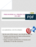 Philosophical Perspectives of Art