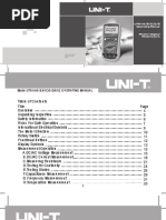 UT61 English Manual