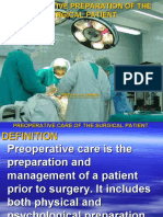 Preoperative Preparation of The Surgical Patient