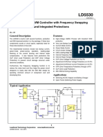 Green-Mode PWM Controller With Frequency Swapping and Integrated Protections