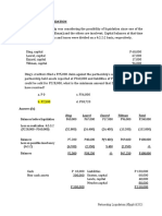 Partnership Liquidation Question#7