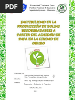 Proyecto Final Bolsas Biodegradables A Partir Del Almidon de Papa