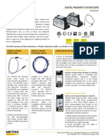 Metrix DPS Data Sheet Digital Proximity System Dps Doc 1087015