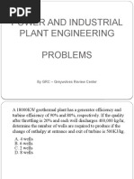 Power and Industrial Plant Engineering Problems: by GRC - Greywolves Review Center