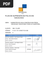 Plan de Control de Polvo