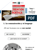 Tema 1 La Comunicación y El Lenguaje CURSO