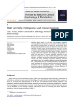 Male Infertility Pathogenesis and Clinical Diagnosis