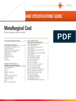 Methodology and Specifications Guide: Metallurgical Coal