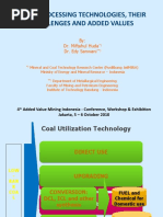 Coal Processing Technologies For Added Value Mining Indonesia Conference by MH & ES Final