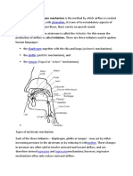 Phonetics Vocal Tract Phonation: Egressive Ingressive