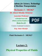 48 - 25795 - ME362 - 2020 - 1 - 2 - 1 - Lecture 2 - Fluid 1 - Physical Properties of Fluids