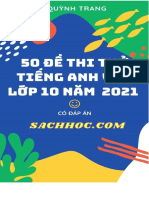 50 đề thi thử vào lớp 10 môn Anh 2020-2021 (nguyễn quỳnh trang)