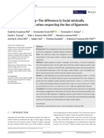 Lifting Vs Volumizing-The Difference in Facial Minimally Invasive Procedures When Respecting The Line of Ligaments