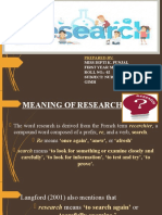 On Research