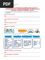 Ejercicio de La Democracia Intercultural, Directa Y Participativa en El Estado Plurinacional de Respeto A Los Derechos Deberes de Hombr