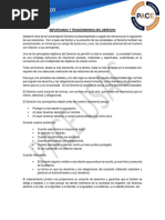 Derecho I, Parcial Ii Material de Apoyo