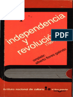 Alberto Flores Galindo, Independencia y Revolución (t.1) - Páginas-1,3-4,118-141