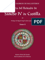 Historia Del Reinado de Sancho IV de Castilla Tomo II