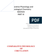 Zo 503 Comparative Physiology by DR - Poornima