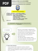 Evaluacion Del Desempeño ....