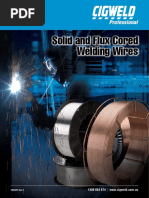 Solid and Flux Cored Welding Wires