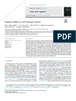 Pragmatic Abilities in Early Parkinson's Disease