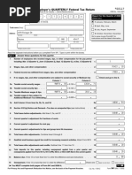 Employer's QUARTERLY Federal Tax Return: Answer These Questions For This Quarter