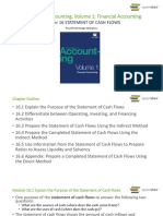 Principles of Accounting, Volume 1: Financial Accounting: Chapter 16 Statement of Cash Flows