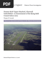 Former RAF Upper Heyford, Cherwell Oxfordshire: A Reassessment of The FL Ying Fi Eld Conservation Area