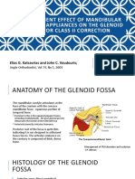 Glenoid Fossa Remodelling