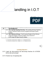 Data Handling in I.O.T: R.K.Biradar