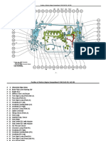 Position of Parts in Engine Compartment