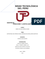 Grupo 5 - Caso 1 Estrategia de Operaciones