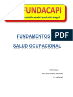 Fundamentos de La Salud Ocupacional